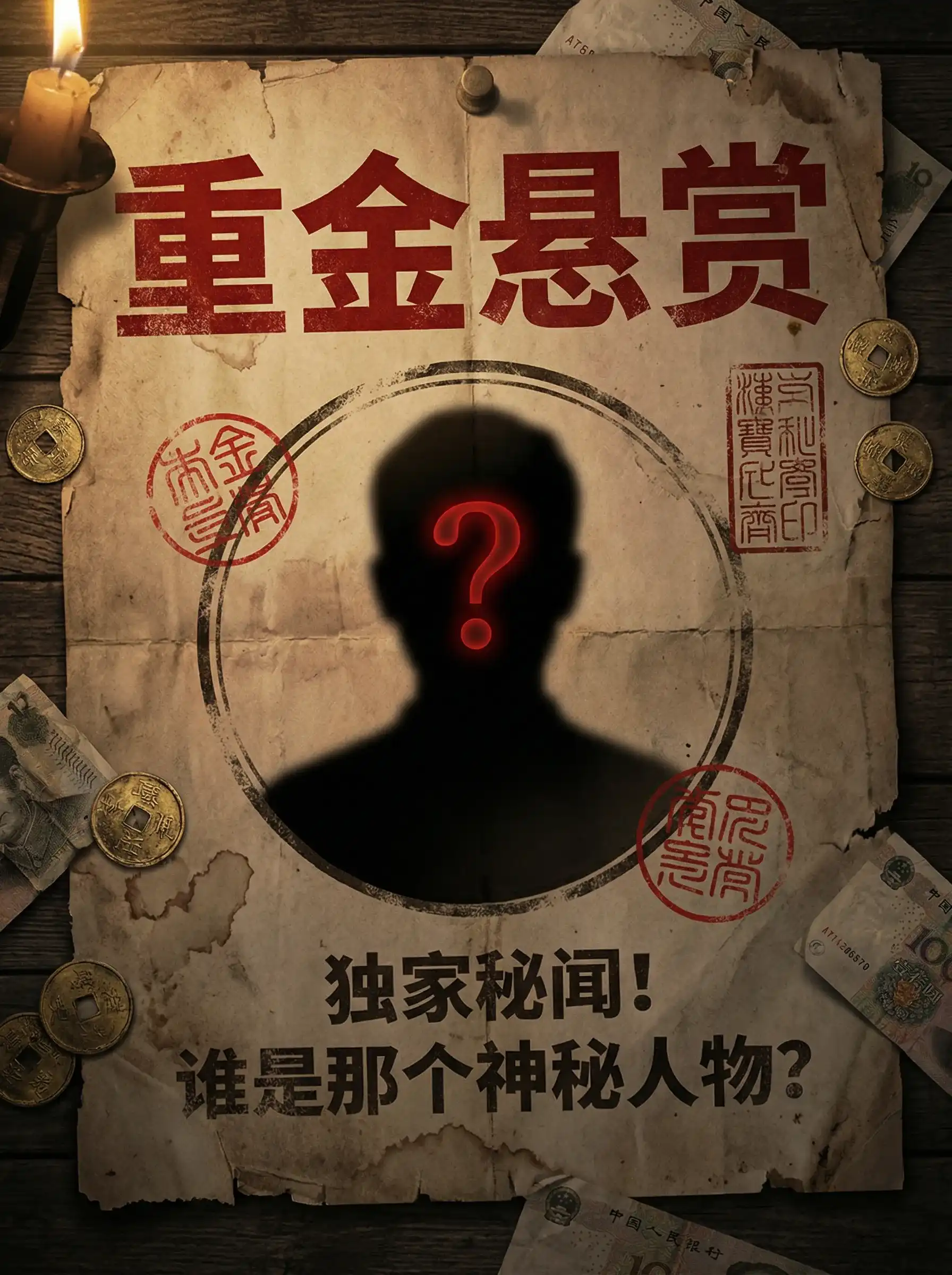 黄 - 重金悬赏线索征集令